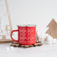 16oz Holiday Candle Mug (Various Scents and Phrases)