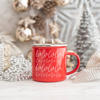 16oz Holiday Candle Mug (Various Scents and Phrases)
