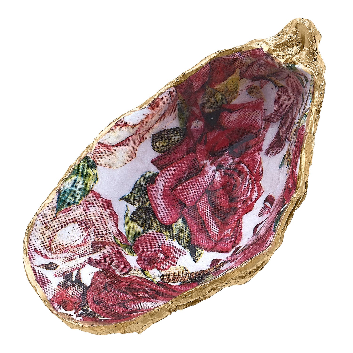 Murphy Oyster Ring Dish – Rose Pattern