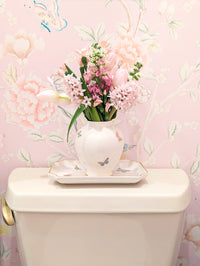 Gilded Butterflies Trays with 22K Gold Accent (Various Sizes)