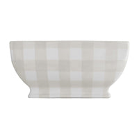 Gingham Planter (Various Sizes & Colors)