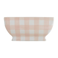 Gingham Planter (Various Sizes & Colors)