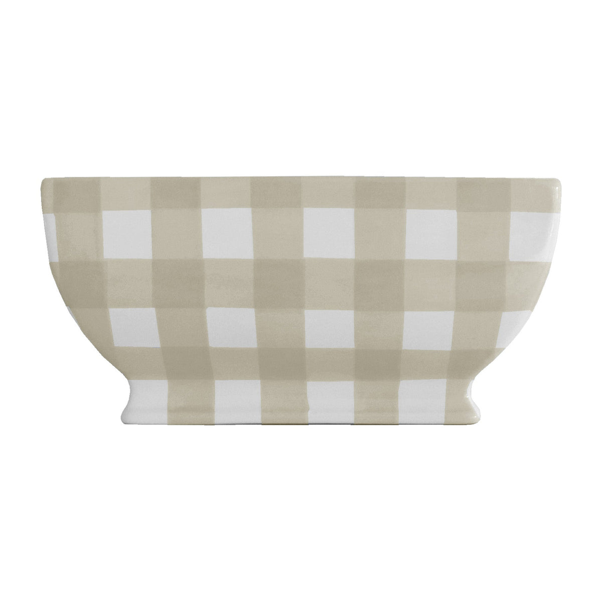 Gingham Planter (Various Sizes & Colors)