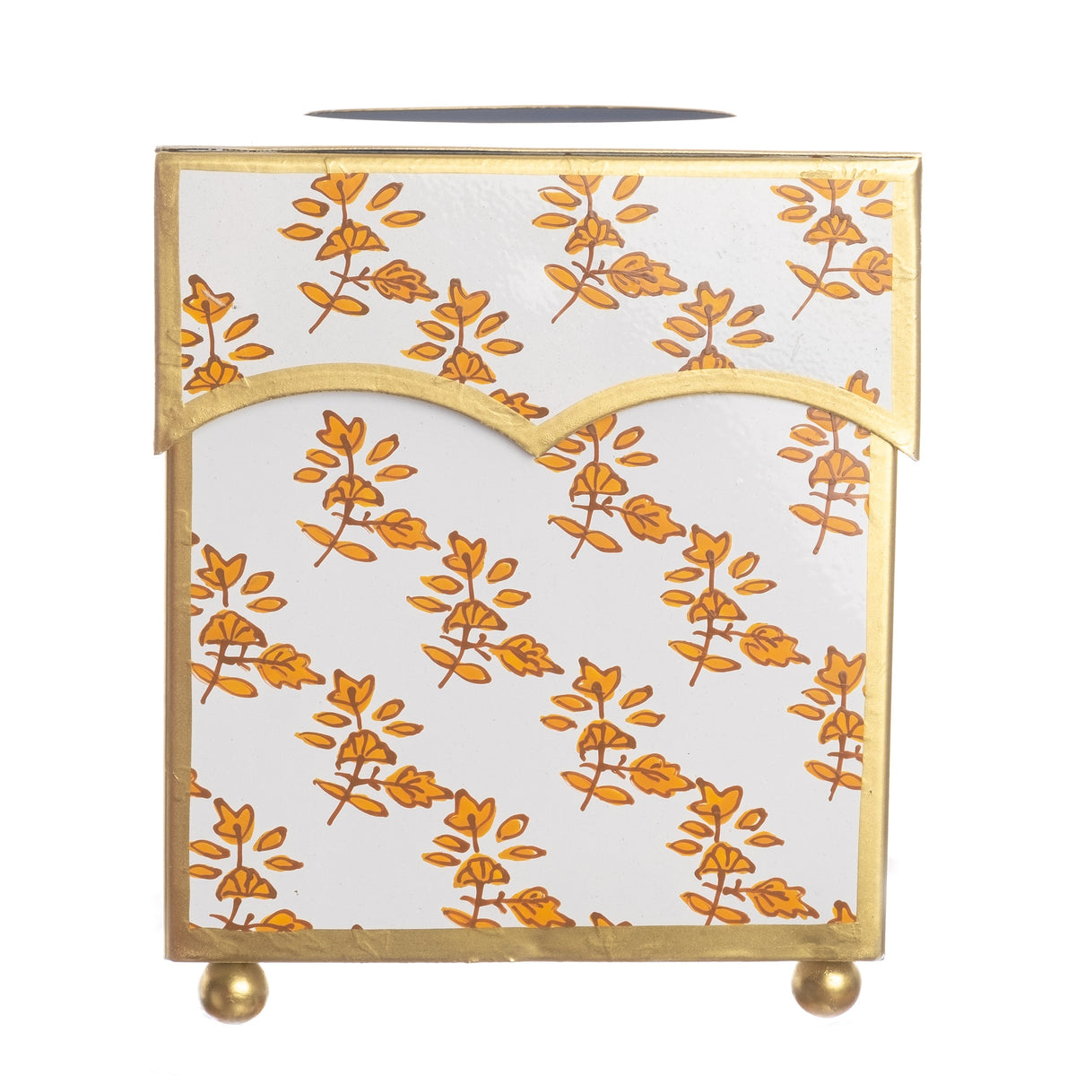 Orange Blossom Wastepaper Basket & Tissue (3 Options)
