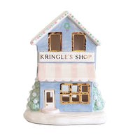 Pastel Kringle Shop with 22K Gold Accents