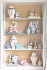 Deck the Halls Ginger Jars in Cherry Blossom Pink (Various Sizes)