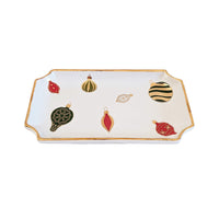 Classic Baubles Trays with 22K Gold Accents (Various Sizes)