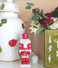 Classic Baubles Ginger Jars with 22K Gold Accents (Various Sizes)