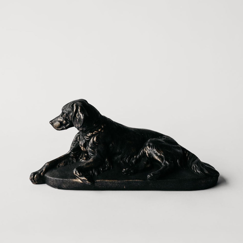 Resting Setter Statue (Various Colors)