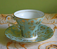 Vintage Royal Albert Cup & Saucer – Blossom Time Hawthorn Series