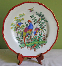 Antique Plate By Z.S. & Co. Bavaria. Hand Painted Roses
