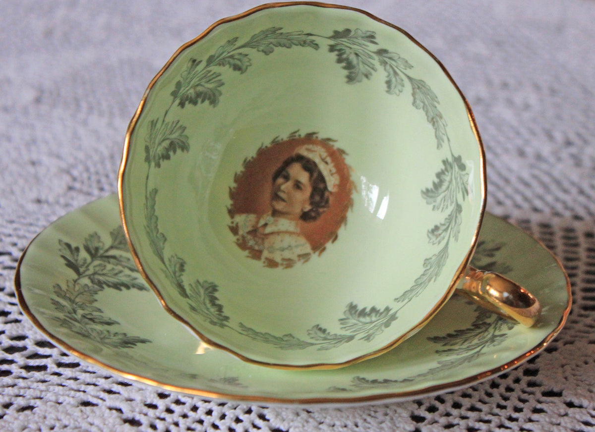 Antique Tea Cup and Saucer by Aynsley, England