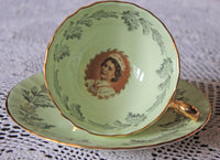 Antique Tea Cup and Saucer by Aynsley, England