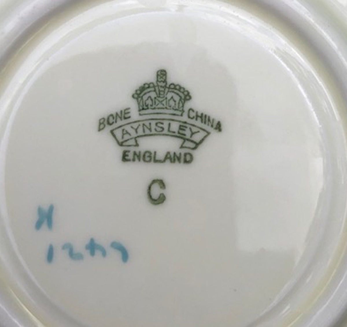 Antique Tea Cup and Saucer by Aynsley, England