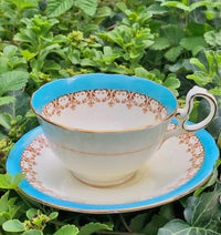 Antique Tea Cup and Saucer by Aynsley, England
