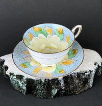 Vintage Teacup & Saucer – Lilies of the Valley Pattern
