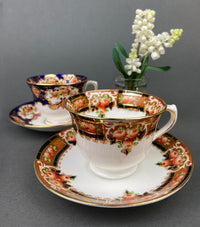 Royal Albert & Salon China Cups & Saucers – Pair