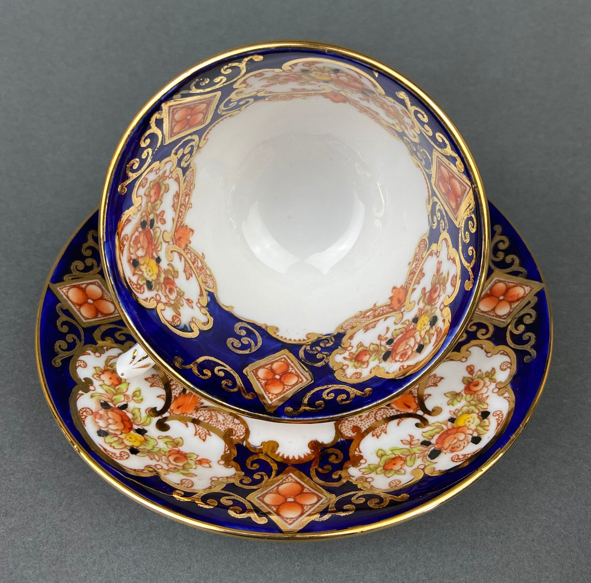 Royal Albert & Salon China Cups & Saucers – Pair