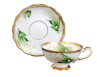 Vintage Teacup & Saucer – Lilies of the Valley Pattern