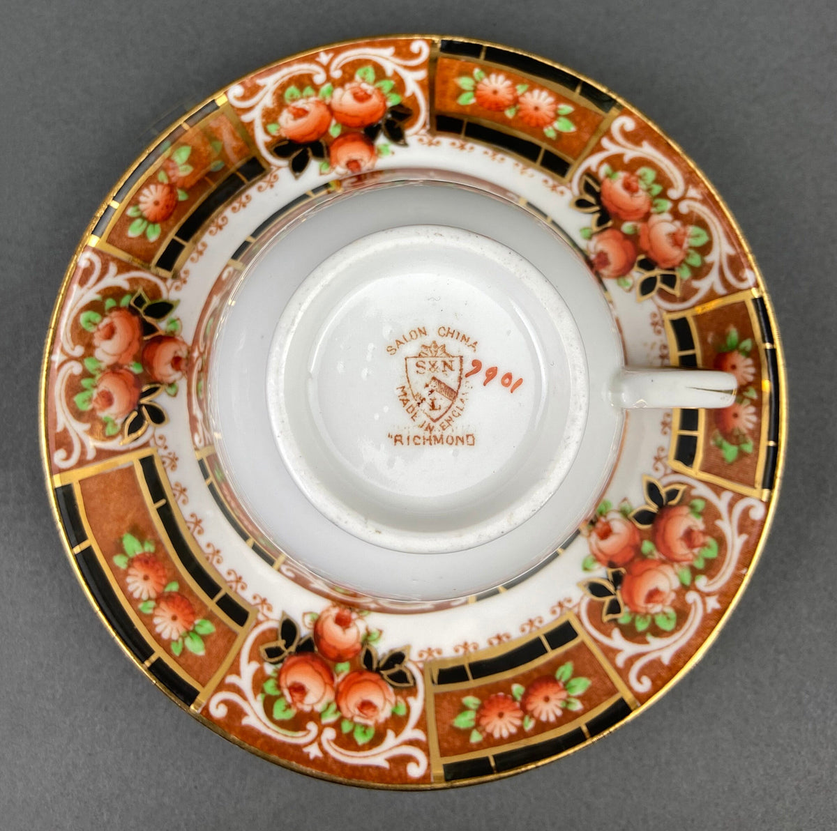 Royal Albert & Salon China Cups & Saucers – Pair