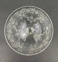 Fostoria Meadow Rose Etched Low Sherbet Glasses – Set of 10 Vintage Stemware