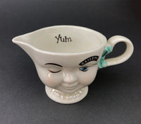 Fitz and Floyd Gift Gallery Ice Cream Shaped Creamer – Strawberry & Chocolate Design