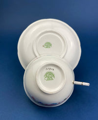 Vintage A.B.J. Grafton Fine Bone China Cup & Saucer – Asian Motif England