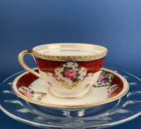 Vintage Hand Painted Cup & Saucer – Occupied Japan Fine Bone China