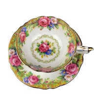 Vintage Paragon Tapestry Rose Cup & Saucer – Fine Bone China England