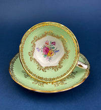 Vintage Royal Stafford Fine Bone China Cup & Saucer – Made in England