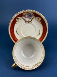 Vintage Hand Painted Cup & Saucer – Occupied Japan Fine Bone China