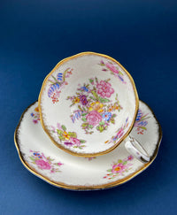 Vintage Paragon Tapestry Rose Cup & Saucer – Fine Bone China England