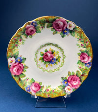 Vintage Paragon Tapestry Rose Cup & Saucer – Fine Bone China England