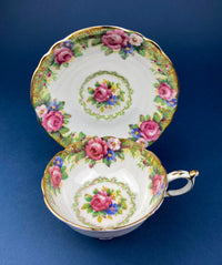 Vintage Paragon Tapestry Rose Cup & Saucer – Fine Bone China England