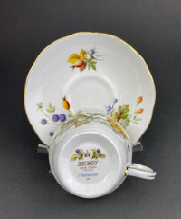 Duchess Fine Bone China Cup & Saucer – Autumn Motif England