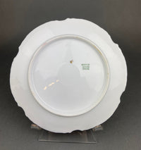 Antique Plate By Z.S. & Co. Bavaria. Hand Painted Roses