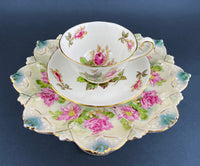 Antique Imperial Vienna Hand Painted Plate – M.Z. Austria (1900–1909)