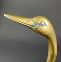 Brass Swan Planter Bird Shaped Herb Planter Greenhouse Decor