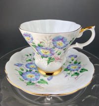 Vintage Royal Albert Sonnet Series Teacups & Saucers – Set of 3
