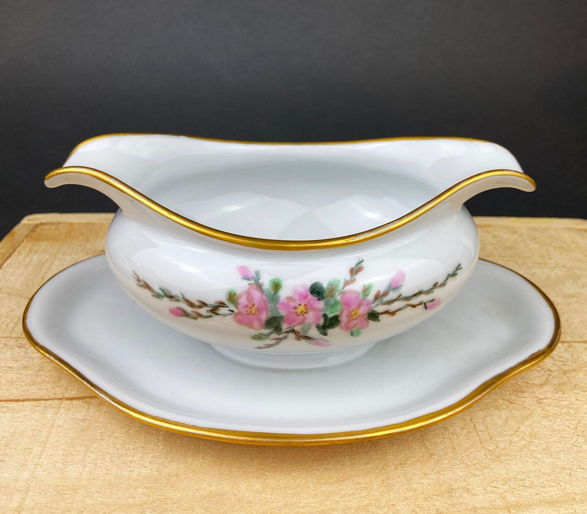 Eschenbach Baronet China Serving Set – Platters, Sauce Boat, Shakers & Tray Germany