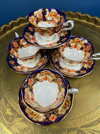 Vintage Royal Albert Bone China Cup & Saucer – Heirloom Pattern England