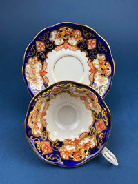 Vintage Royal Albert Bone China Cup & Saucer – Heirloom Pattern England