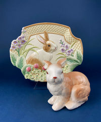 Fitz and Floyd Kitten Kaboodle Plate – 3D Cats & Flowers Design