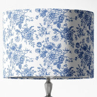Pink Toile Lampshade in Rosecrest (various sizes)