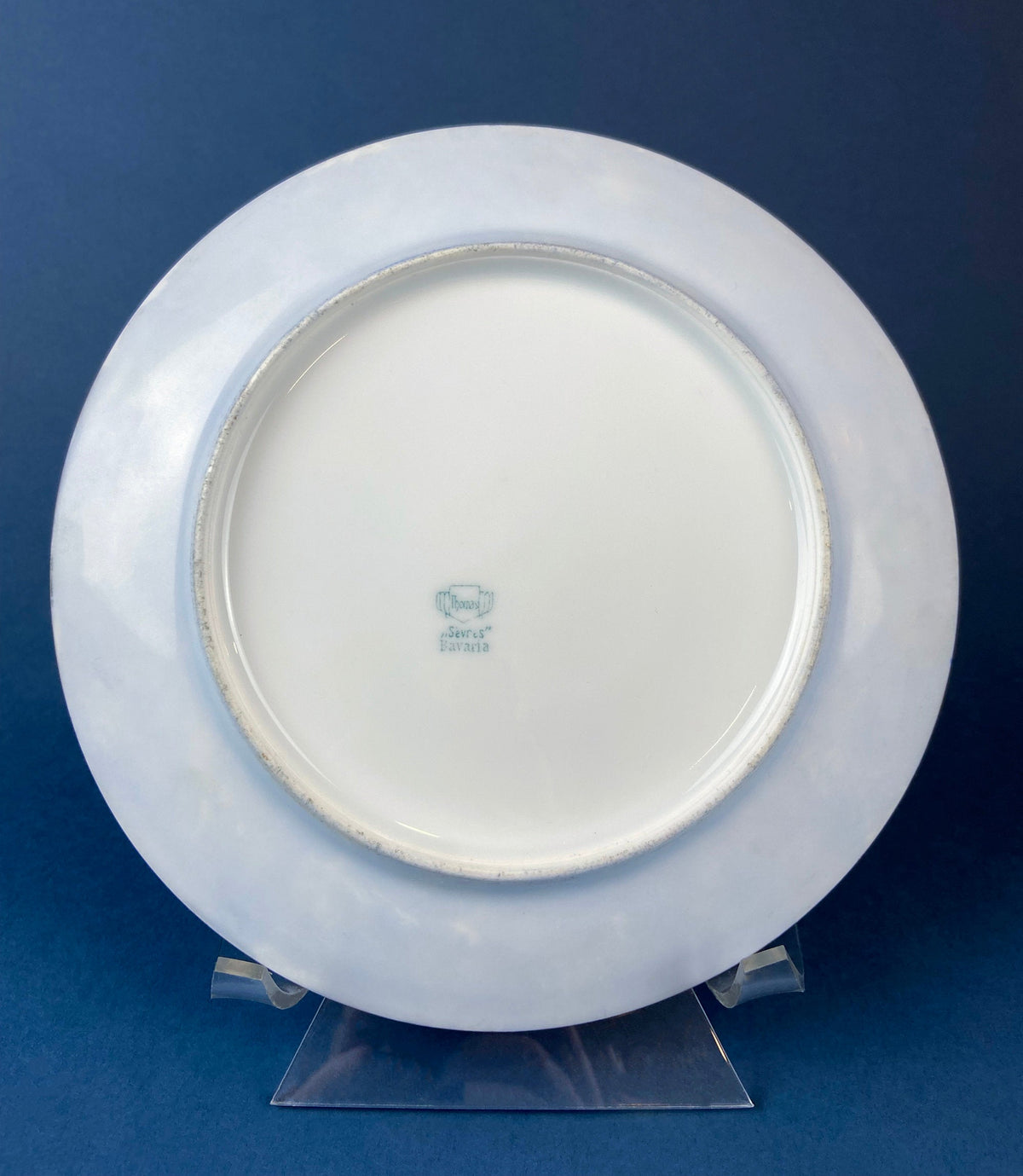Antique Forget-Me-Not Porcelain Set – Cup, Saucer, and Plates