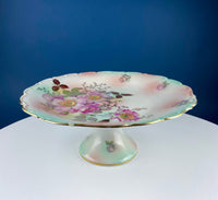 Vintage Schumann Arzberg Germany Footed Cake Stand – Tea Rose Motif