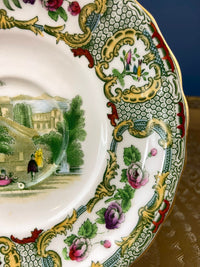 Tiffany & Co. Tea/Coffee Set – Hand Painted Chinoiserie Motif Set of 4