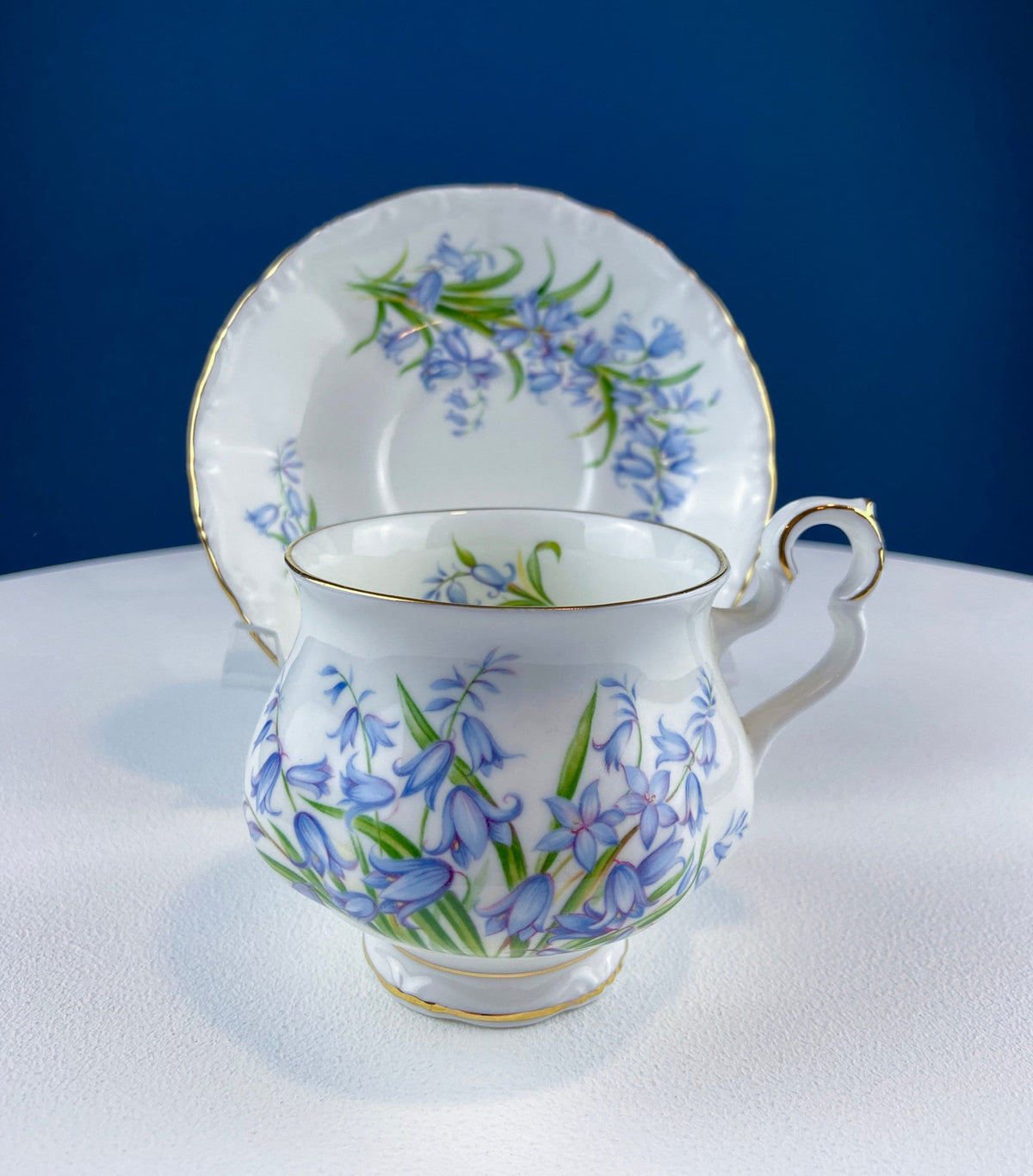 Vintage Royal Albert Sonnet Series Teacups & Saucers – Set of 3