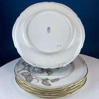 Castleton Gloria Porcelain Dinner Set – 24 Piece Hand Painted Rose Design