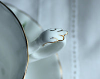 Royal Albert England Cup & Saucer – Hand Painted Trillium Design